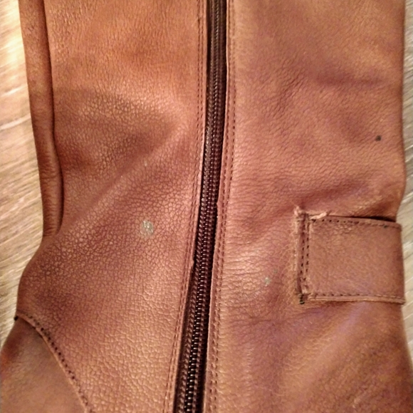 Ciao Bella Brown Leather Tall Riding Boots - Picture 6 of 8